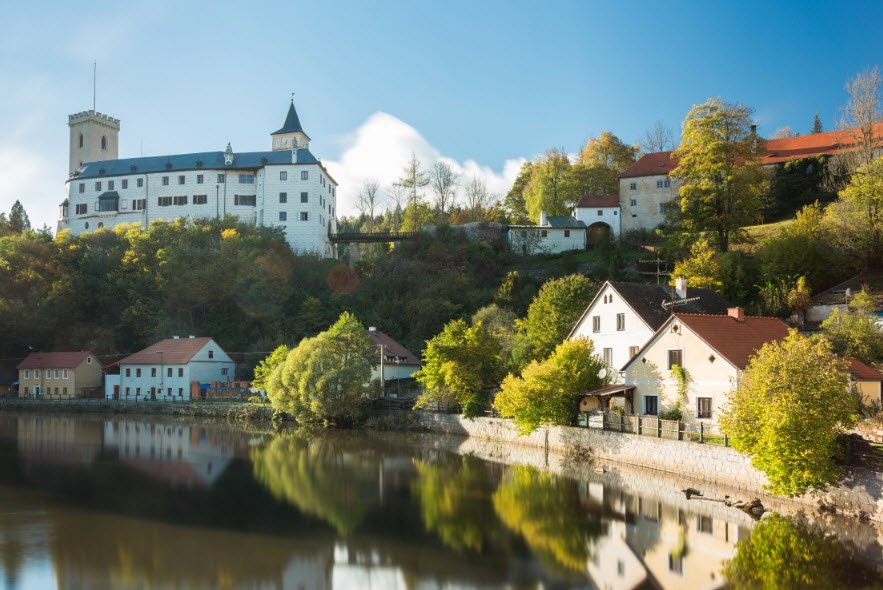 Rožmberk Castle, Rožmberk nad Vltavou, Czech Republic (Czechia)